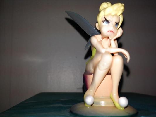 25P Atrevida Tinkerbell coberta de porra