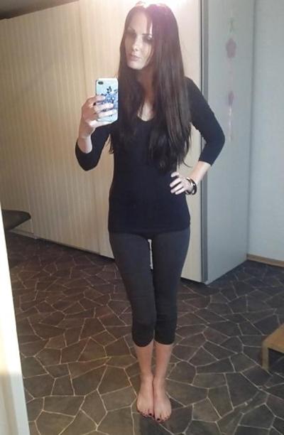 17P Sexy Nylon Leggings Girl 