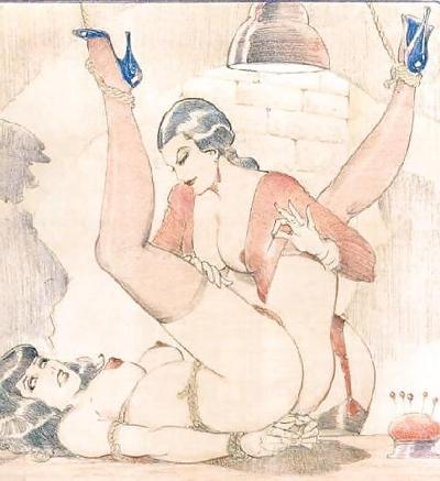 25P Dessins Érotiques Vintage 22