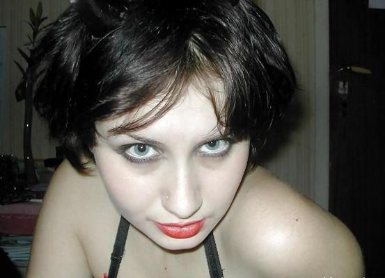 25P Goth girl with huge tits