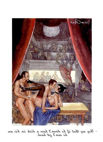 25P Vintage Erotic Drawings 9