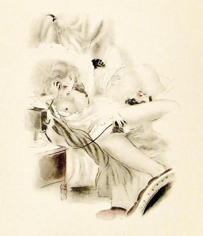 25P Vintage Erotic Drawings 6
