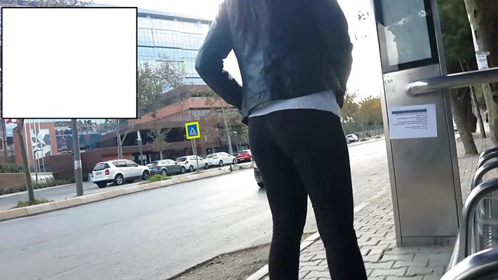 10P Turkish women's ass (voyeur)