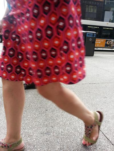 11P Sneaky feet on my vacation chicago new york dc part2