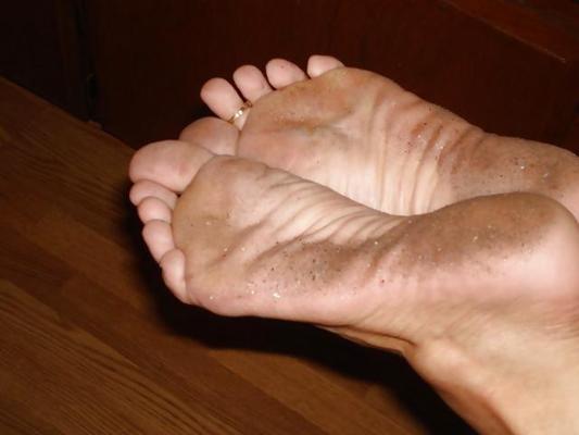 12P Pieds : Semelles sales #41