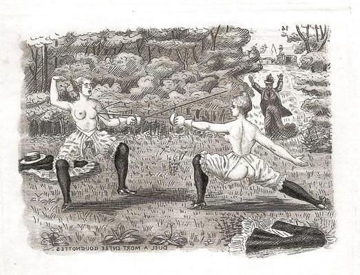 19P Vintage Erotic Sketch Collection