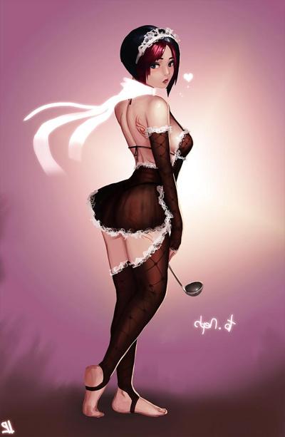 25P Anime style: toeless legwear-stockings
