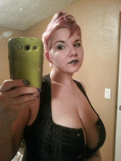 17P Punk geek HUGE tits