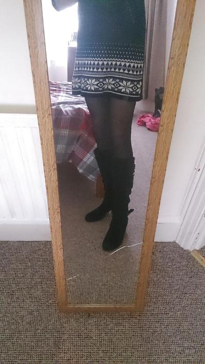 4P My new knee high boots 