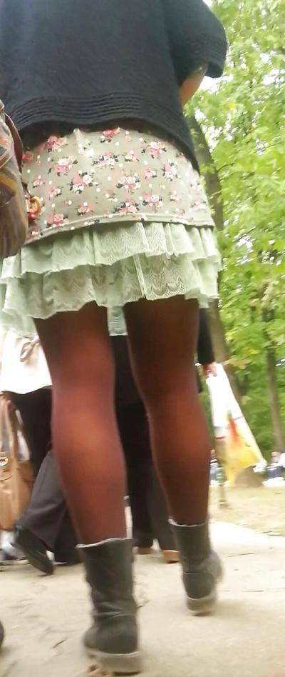 9P Spy sexy teens skirt and nylon romanian