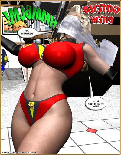 25P Cartoon - SuperHeroine 8