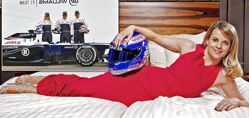 23P Die britische Rennfahrerin Susie Wolff.