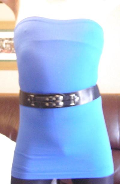 19P 2011 blue mini dress