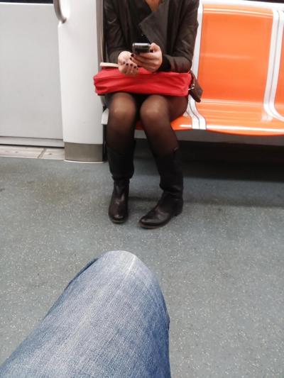 10P Hot italian 19yo teen on subway 