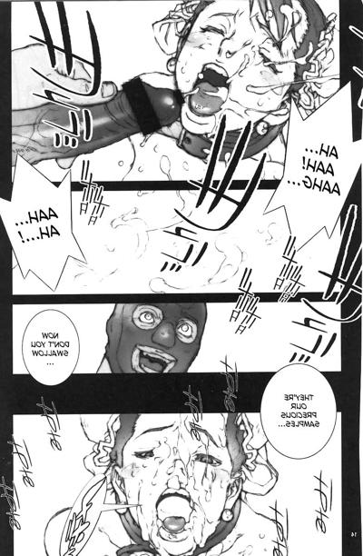 14P Chun Li Training partie 05 (bande dessinée Hentai)