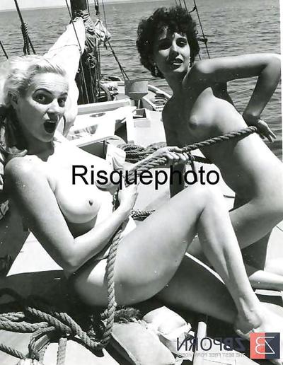 13P Busty blonde vintage photos