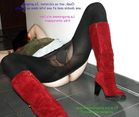 10P Avec mes nouvelles bottes version French Caption