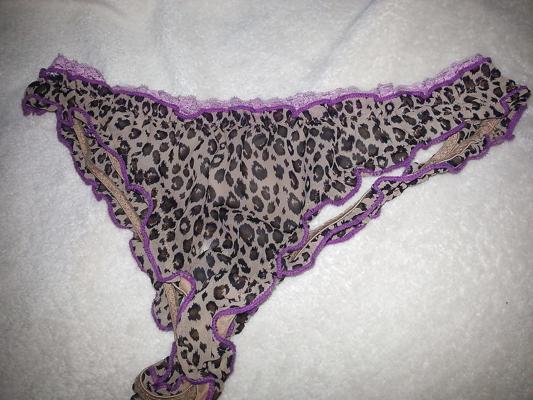 11P NOT my sister in laws thongs on her bed