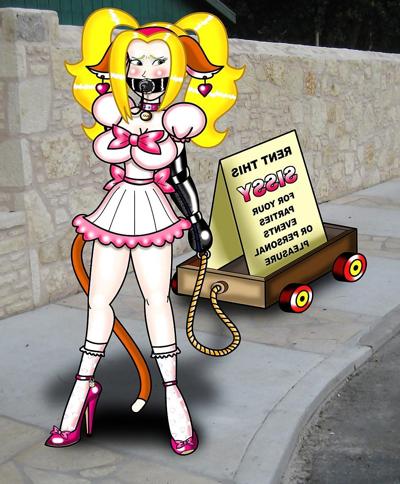 25P Feminization and sissy toons II, realy girly!!