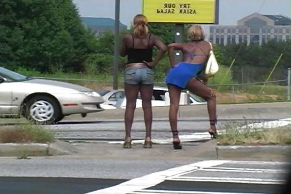 9P European street hookers. Dirty girls