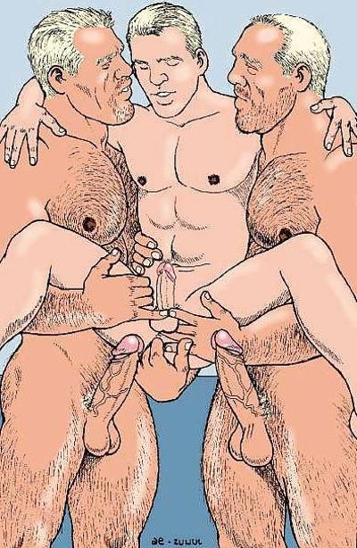 18P Schöne Gay-Toons