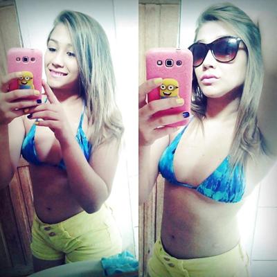 21P Fernanda Mendonca - Brazilian blonde teen delicious.