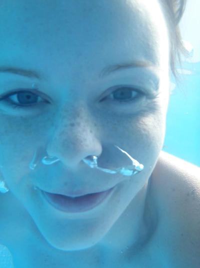 8P The little mermaid under the water 