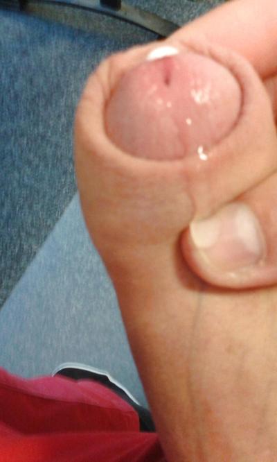 8P My cock creaming and with pre-cum