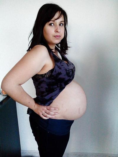 6P Emilie C enceinte - pregnant