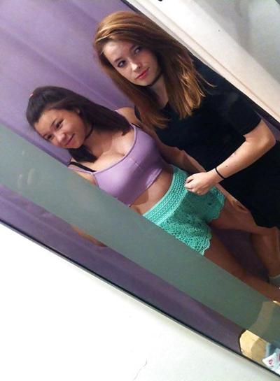 15P Brunette teen amateur non nude