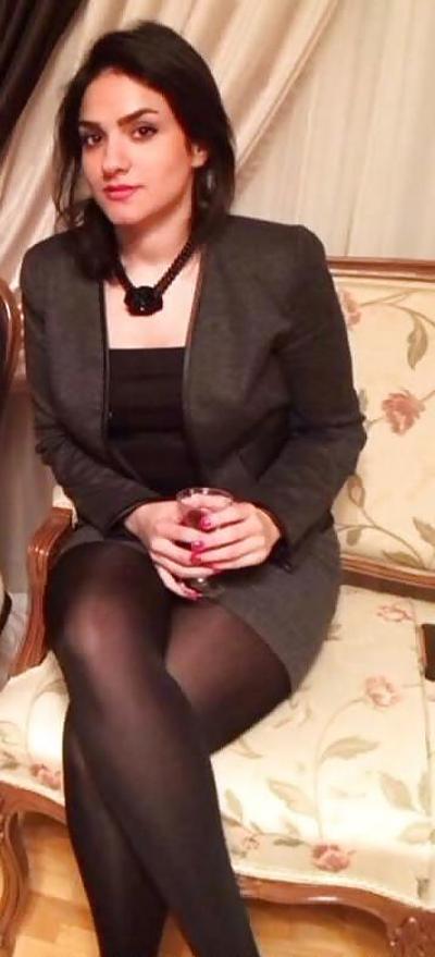 21P Sexy Turkish Friend  in Nylons