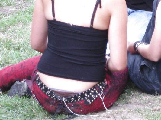 15P My own candid pics voyeur thong and panties public