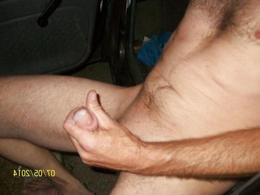 9P Jacking off down town