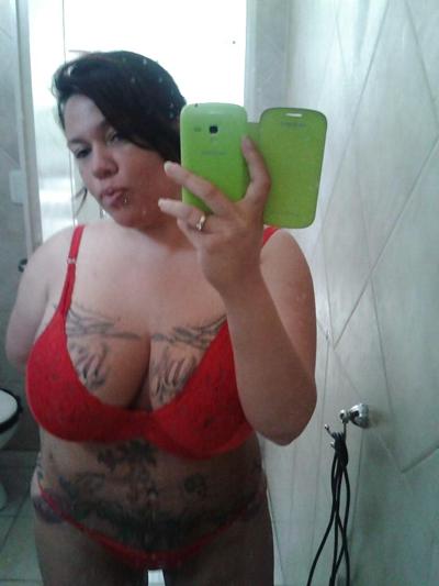 25P Sexy BBW tatooed with huge boobs from Argentina part 2