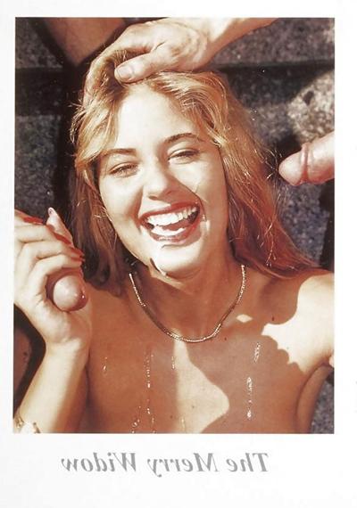 19P SH Retro Blonde Widow Threesome FMM