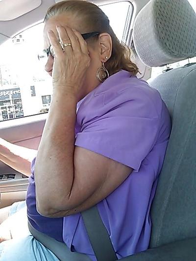 6P Grandma Purple Blouse