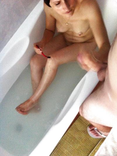 11P My pussy in bathroom