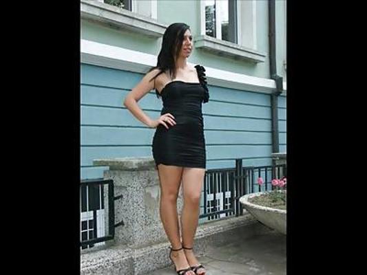 25P 26 year old Beauty's black strappy heels from college 