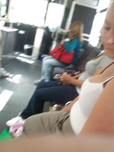 5P Candid Fatty Tanktop Tits