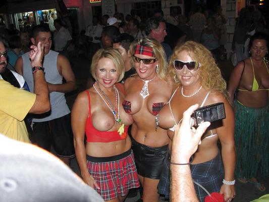 25P Amateur mature out and about with their tits hanging out 12 