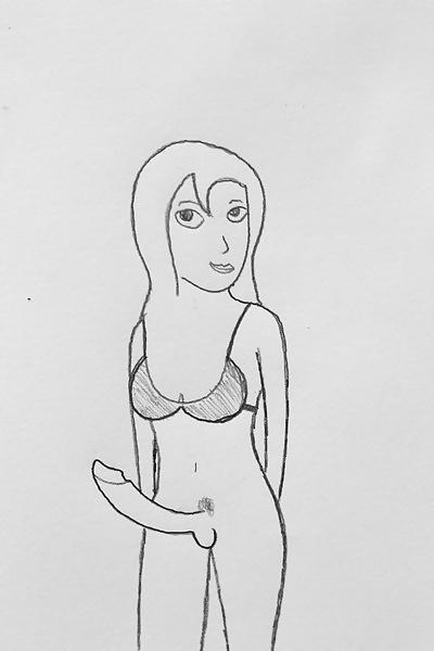 23P Shemale drawings