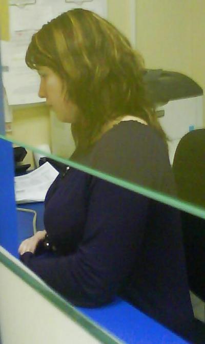 6P Huge Candid Tits at Work