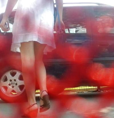 16P Spy feet and skirt romanian 