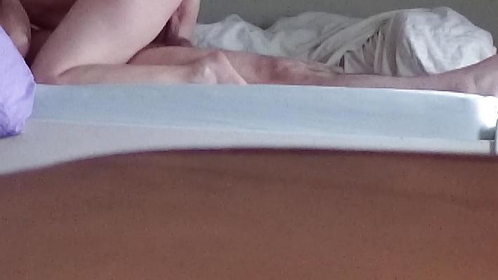 4P Spying wife riding my cock.Comments please