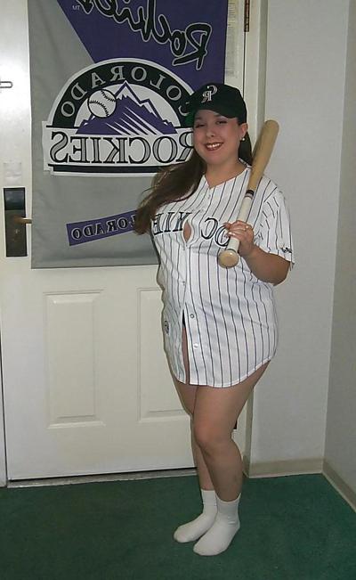20P Sexy baseball fan