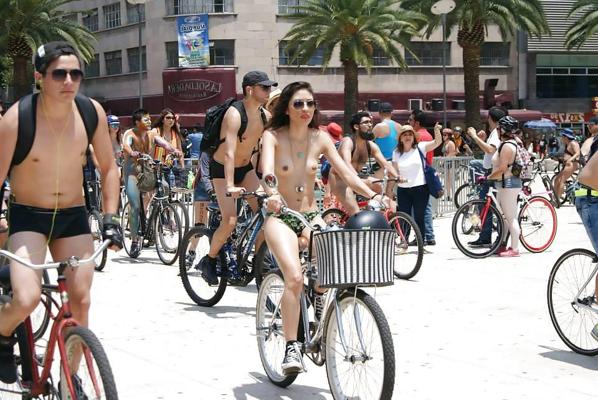 25P World Naked Bike Ride Mexiko 2014