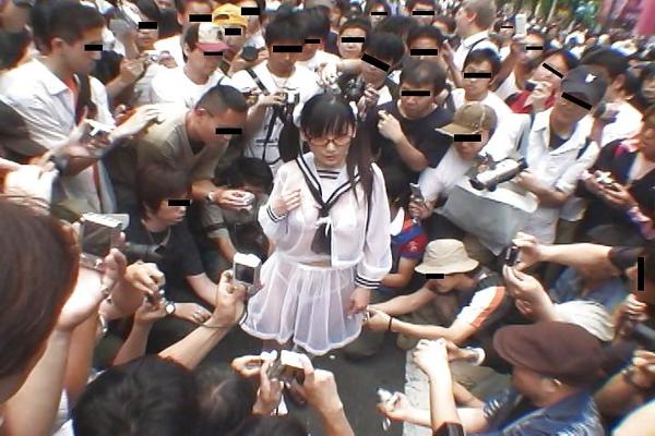 11P Japanese model  public sex