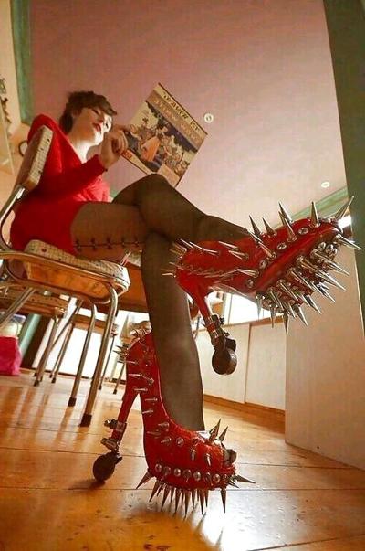 17P Mistresses,  Domination & Ballbusting Heels