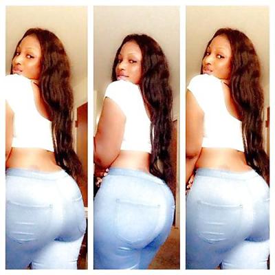 14P Big booty thick dick hungry African bitch 2