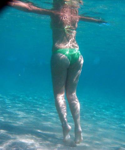 25P Underwater bikini